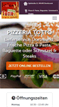 Mobile Screenshot of pizzeria-totto.de